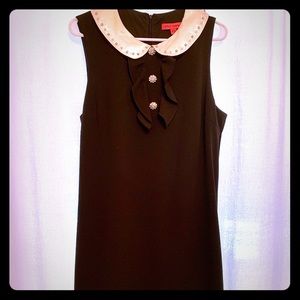 Betsey Johnson - Black Dress with Collar
